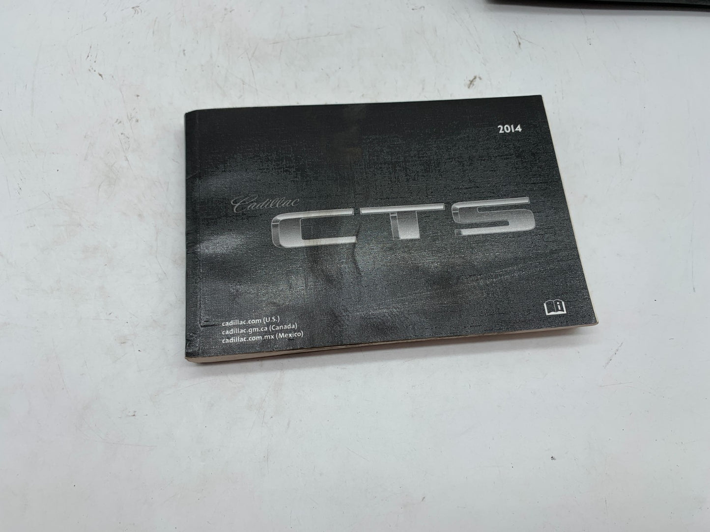 2014 Cadillac CTS Owners Manual Set with Case OEM A03B44005