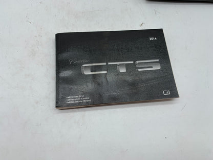 2014 Cadillac CTS Owners Manual Set with Case OEM A03B44005