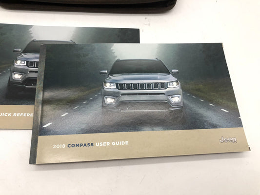2018 Jeep Compass User Guide Owners Manual Set with Case OEM B03B22005