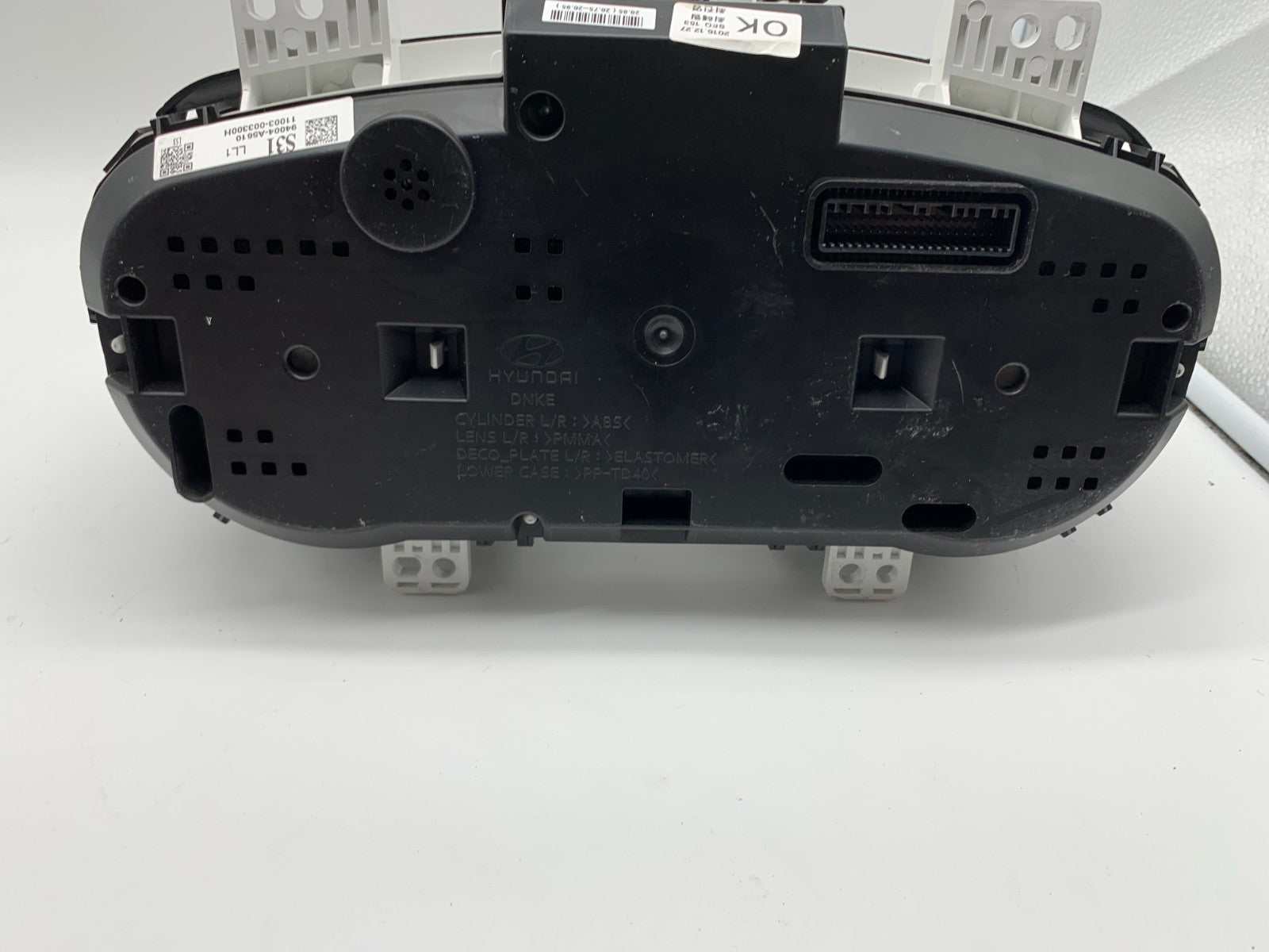 2016-2017 Hyundai Elantra Hatchback GT Speedometer Cluster 44725 Miles C01B08002