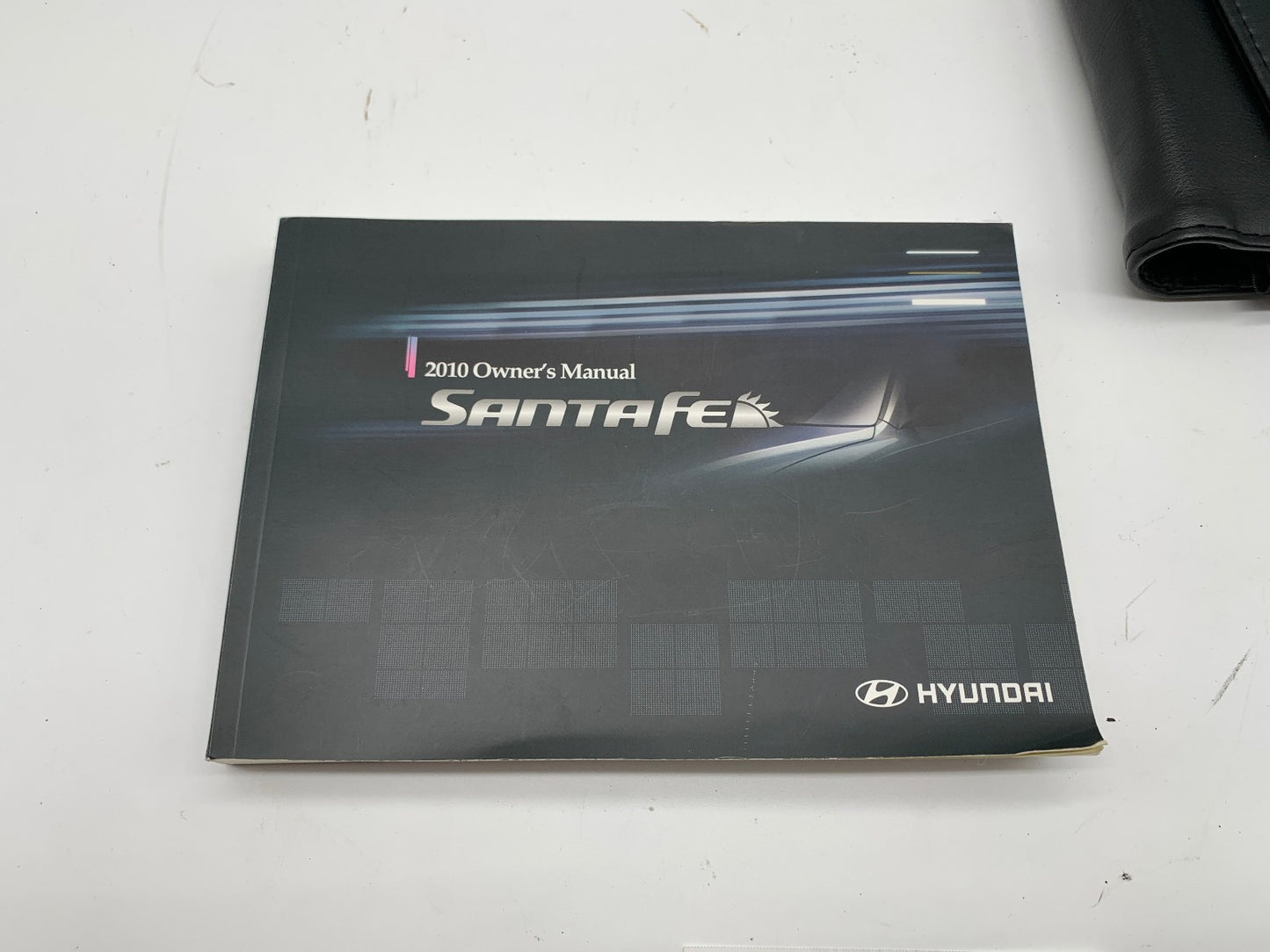 2010 Hyundai Santa FE Owners Manual Set with Case OEM D03B13003