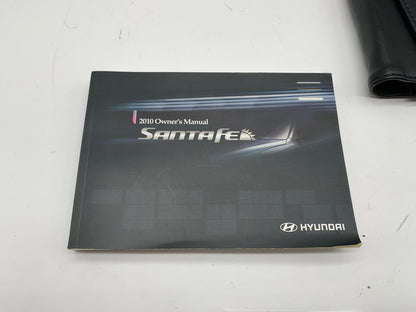 2010 Hyundai Santa FE Owners Manual Set with Case OEM D03B13003