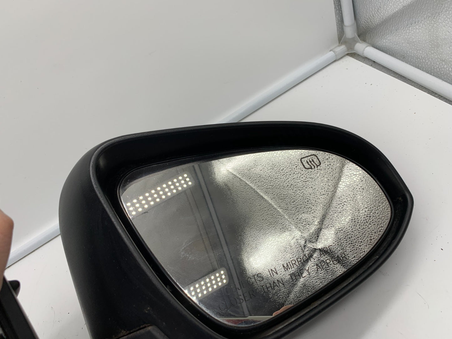 2014-2019 Toyota Corolla Passenger Side Power Door Mirror Green OEM