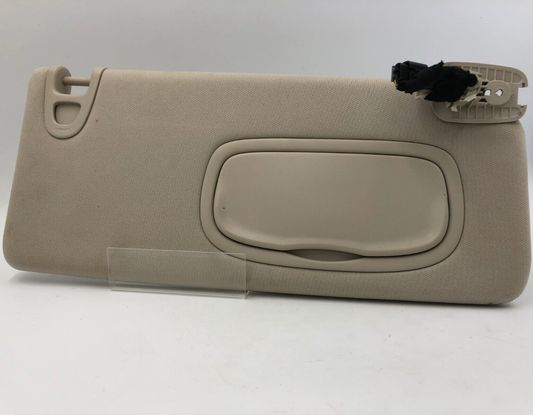2015 Chrysler 200 Passenger Sun Visor Illuminated Cream OEM D02B09035