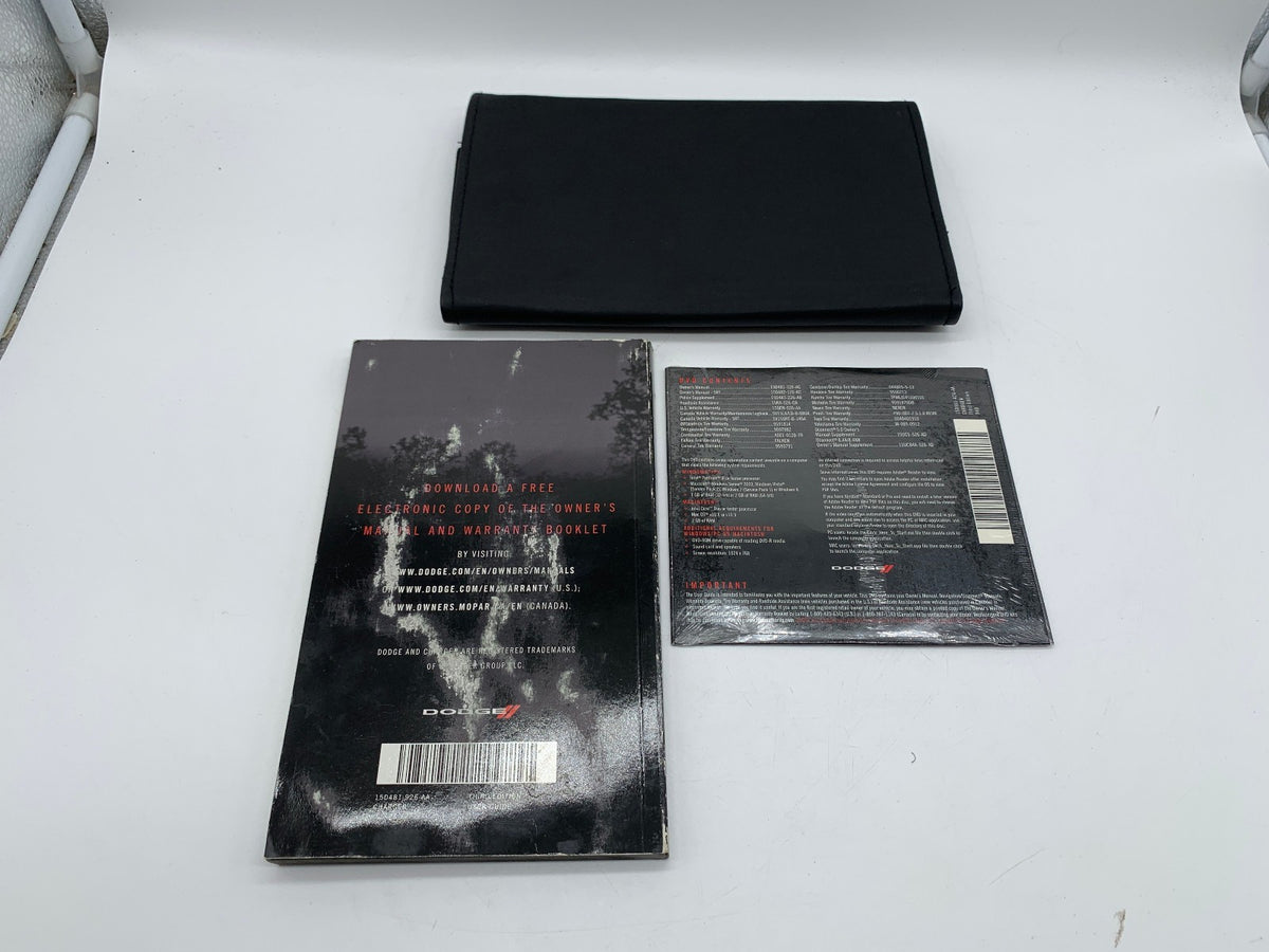 2015 Dodge Charger Owners Manual Set with Case OEM R01B09035