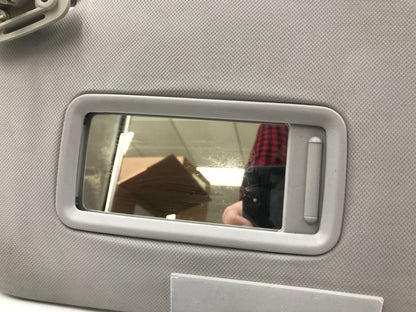 2009-2013 Subaru Forester Driver Sun Visor Gray OEM A03B37053