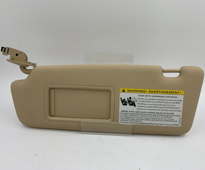 2013-2016 Audi A4 Driver Sun Visor Sunvisor Beige Illuminated OEM E02B66007