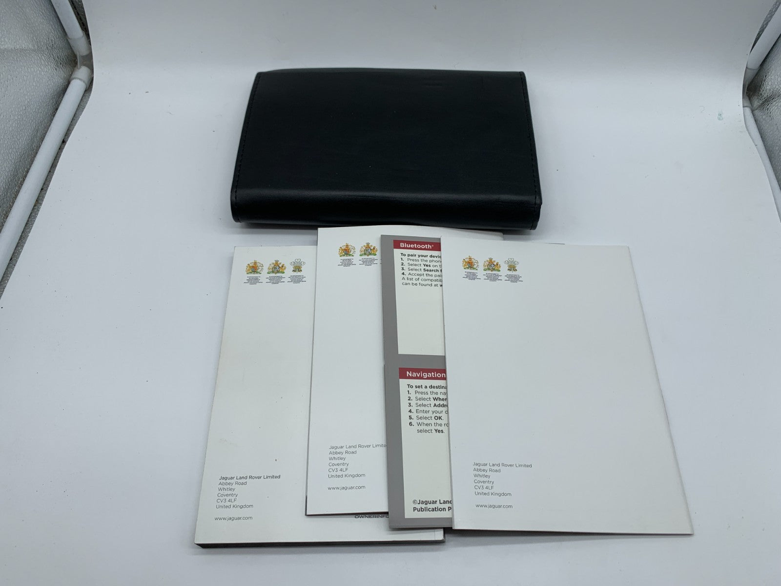 2016 Jaguar XE Owners Manual Set with Case OEM D02B65015