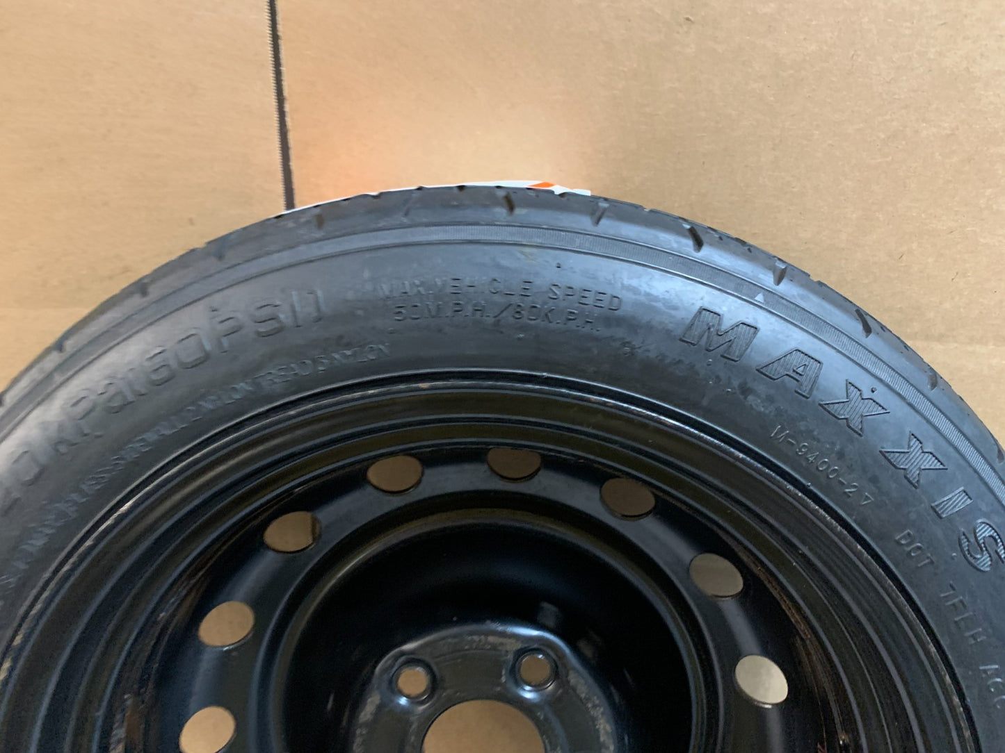 2011-2018 Kia Optima 16" Spare Tire Compact Donut T125/80D16 OEM Spare