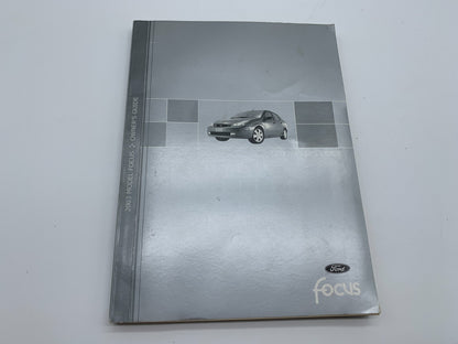 2003 Ford Focus Owners Manual Set with Case OEM B04B04071