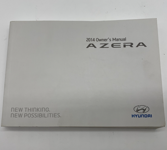 2014 Hyundai Azera Owners Manual OEM C04B21004