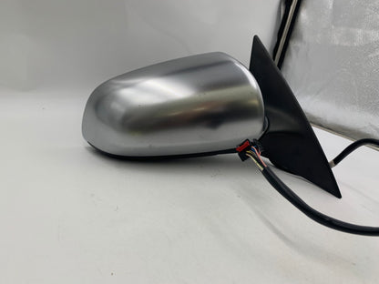 2007-2008 Audi S6 Passenger Side Power Door Mirror Silver No Mirror E04B12015