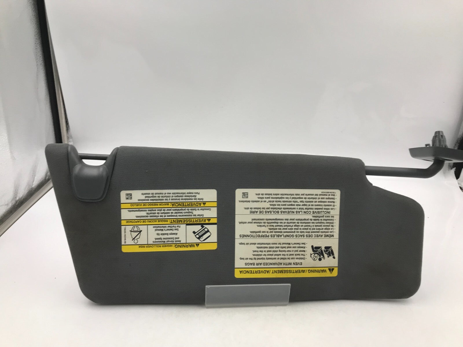 2011-2014 Ford F-150 Driver Sun Visor Sunvisor Gray OEM D04B31081