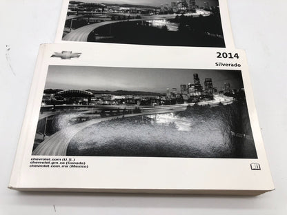 2014 Chevrolet Silverado Owners Manual Set OEM A04B54045