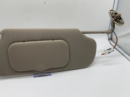 2002-2003 Jeep Liberty Passenger Sun Visor Gray Illumination OEM B02B09091