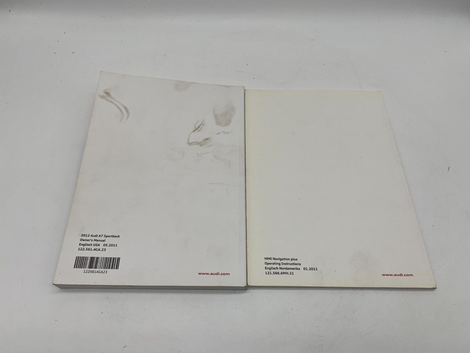 2012 Audi A7 Sportback Owners Manual Set OEM D03B64005
