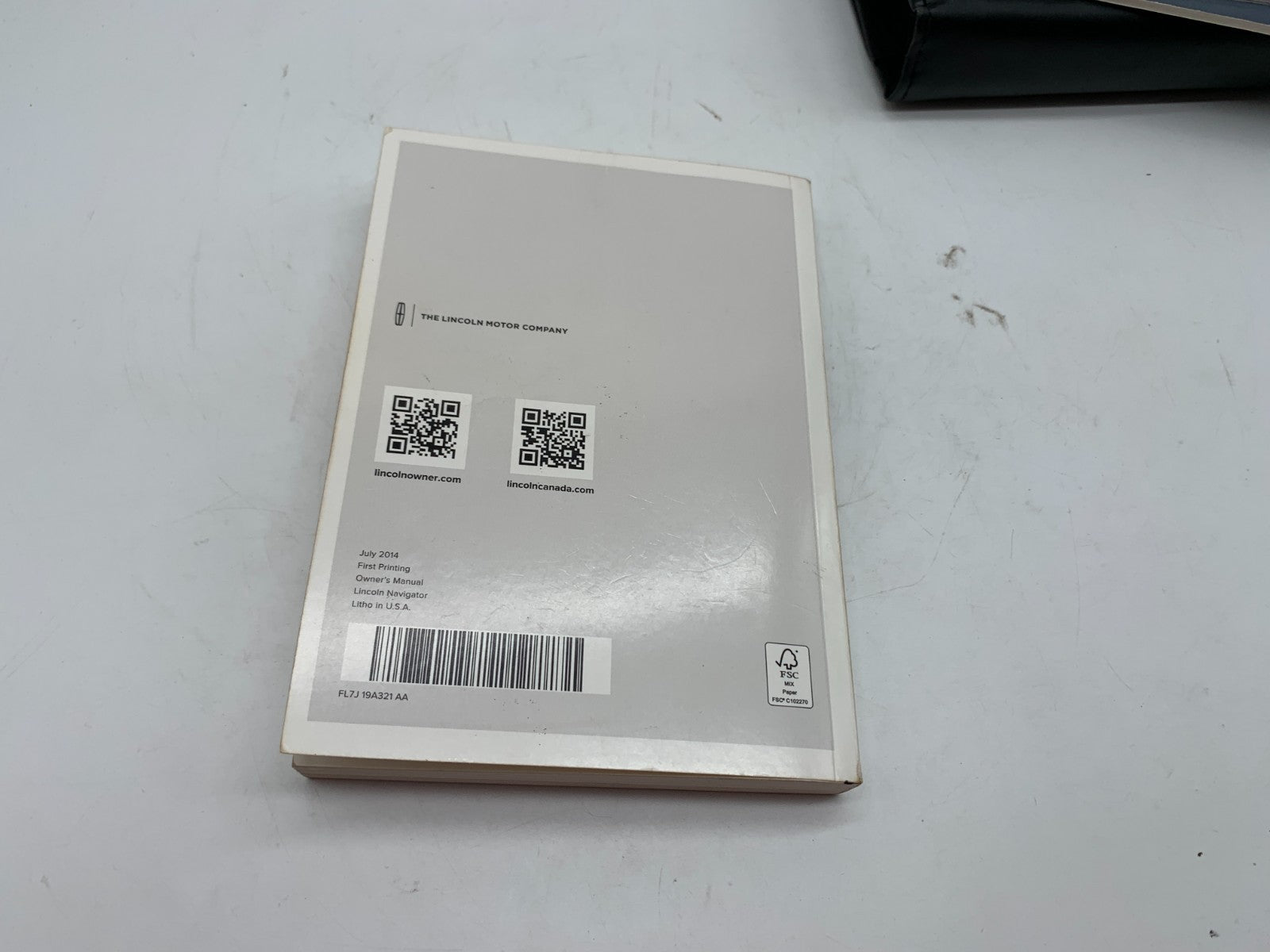2015 Lincoln Navigator Owners Manual Set with Case OEM A01B50005