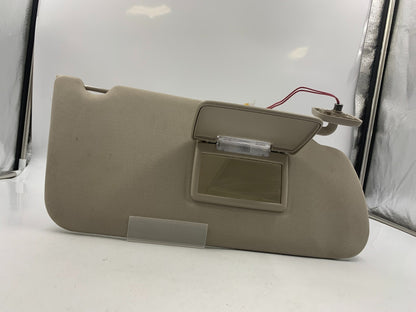 2009-2012 Ford Flex Passenger Sun Visor Sunvisor Gray Illuminated OEM E02B38081