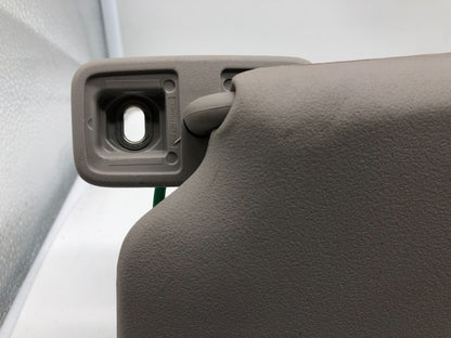 2007-2011 Volvo S40 Passenger Sun Visor Sunvisor Gray Illumination OEM A02B04002