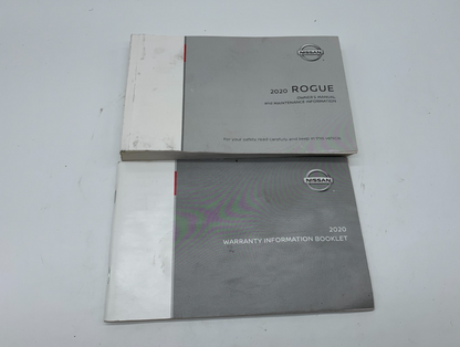 2020 Nissan Rogue Owners Manual Set OEM D03B38002