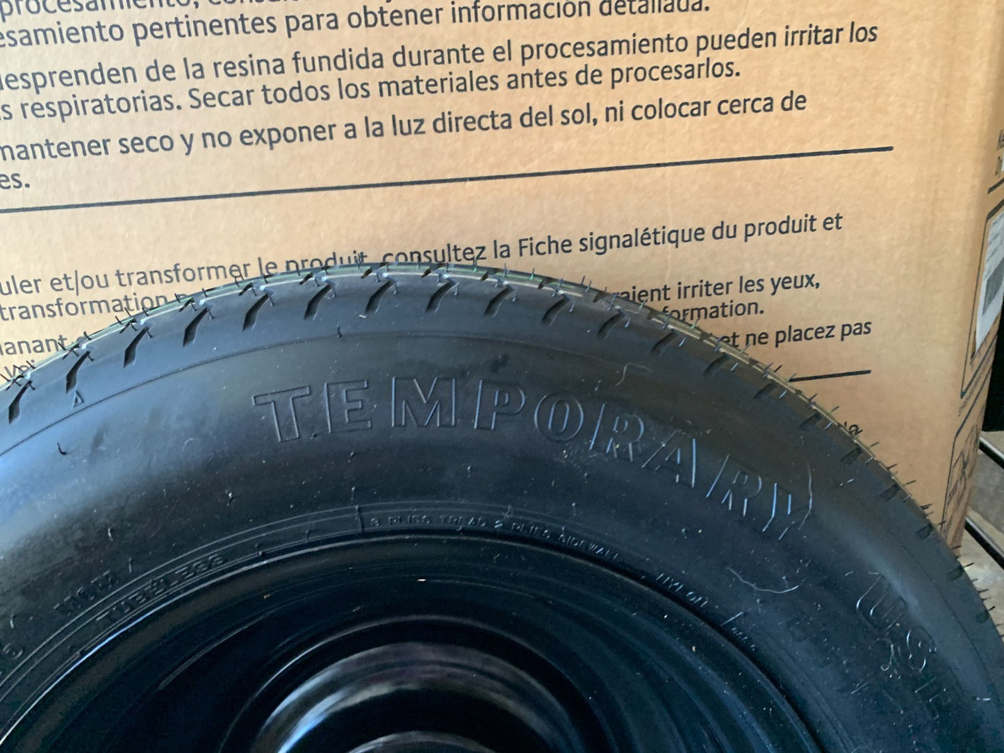 2010-2020 Nissan Rogue 16" Spare Tire Wheel Compact Donut T155/90D16 Goodyear