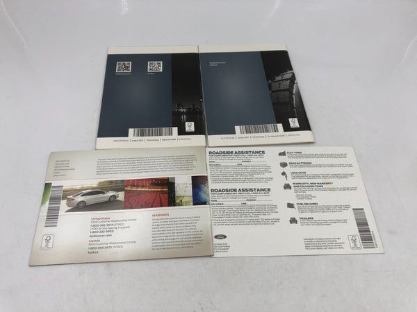2014 Ford Fusion Owners Manual Handbook Set with Case OEM N04B33058