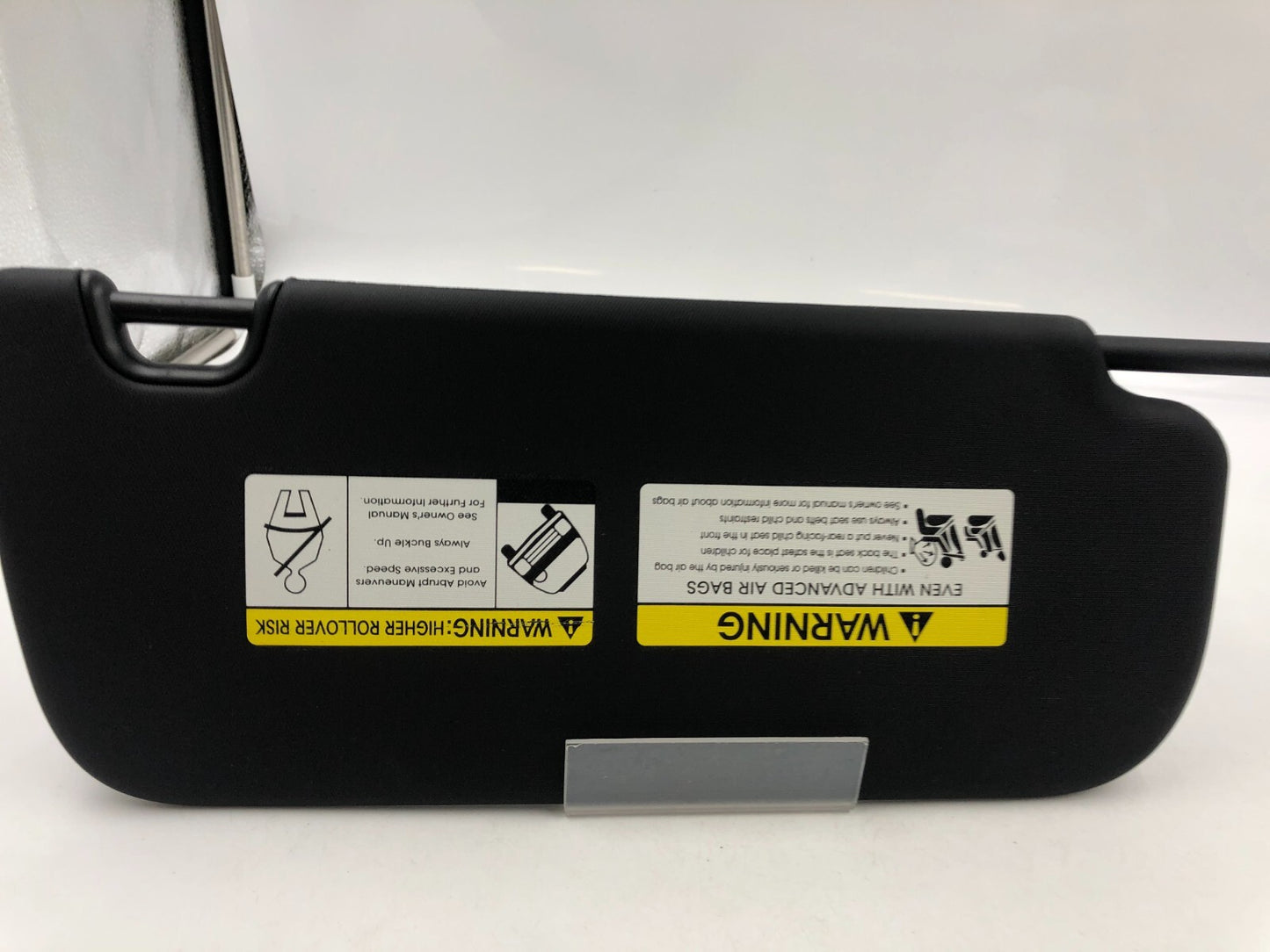 2014-2019 Kia Soul Driver Sun Visor Black Illuminated OEM B01B03006