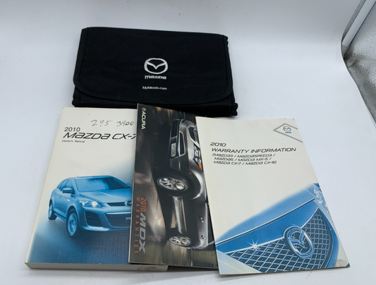 2010 Mazda CX-7 CX7 Owners Manual Set with Case OEM D02B09044