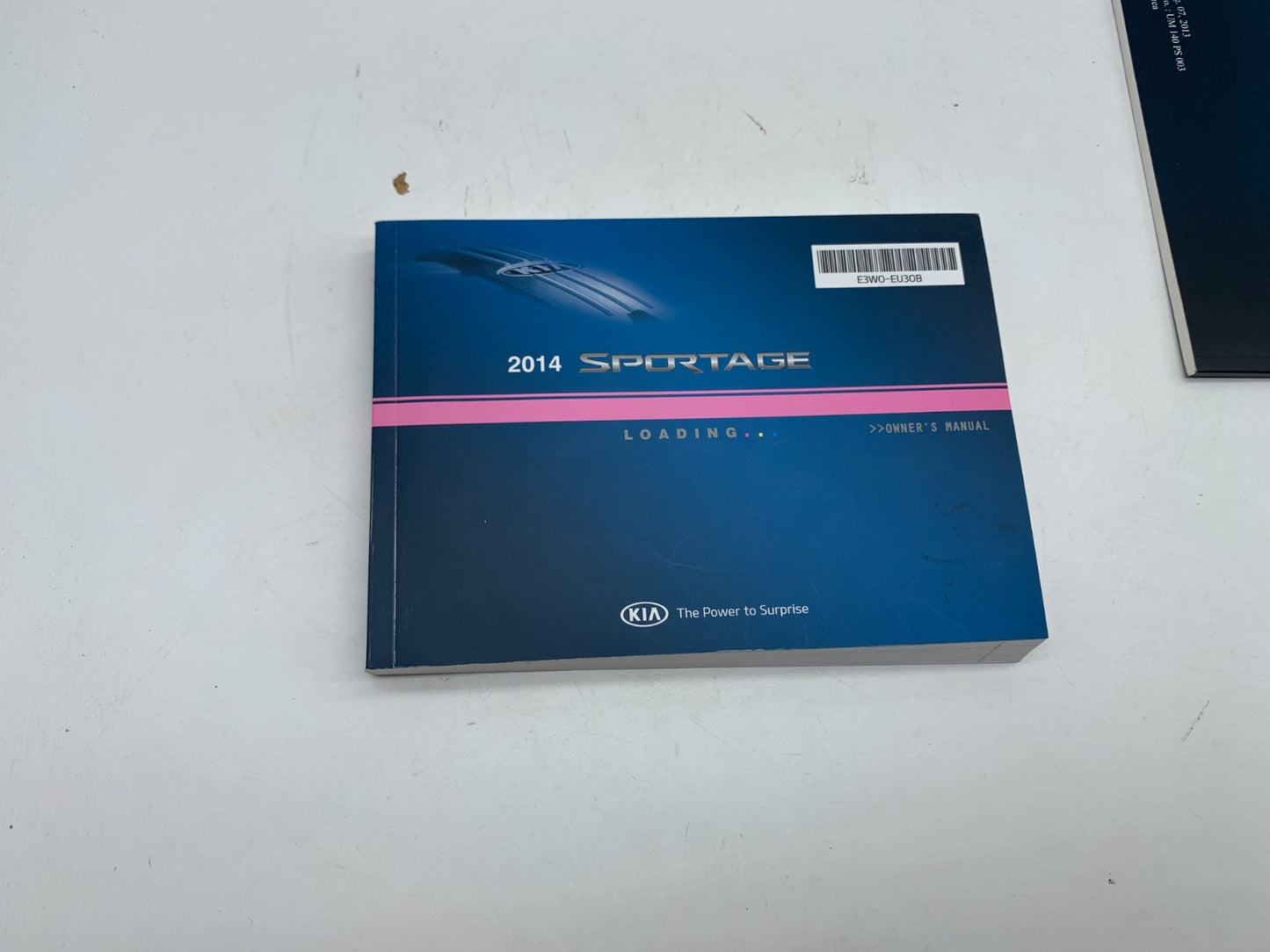 2014 Kia Sportage Owners Manual Set OEM D03B50006