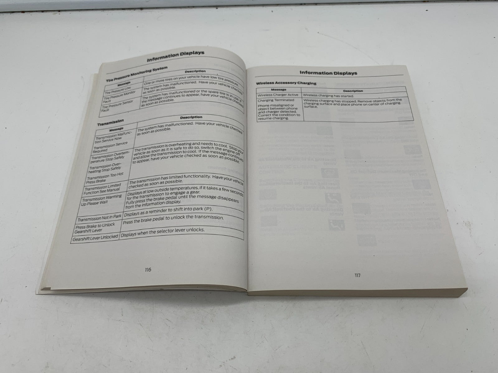 2021 Ford Transit Connect Owners Manual OEM