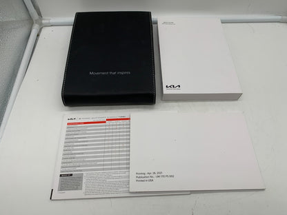 2022 Kia K5 Owners Manual Set with Case OEM D02B70009