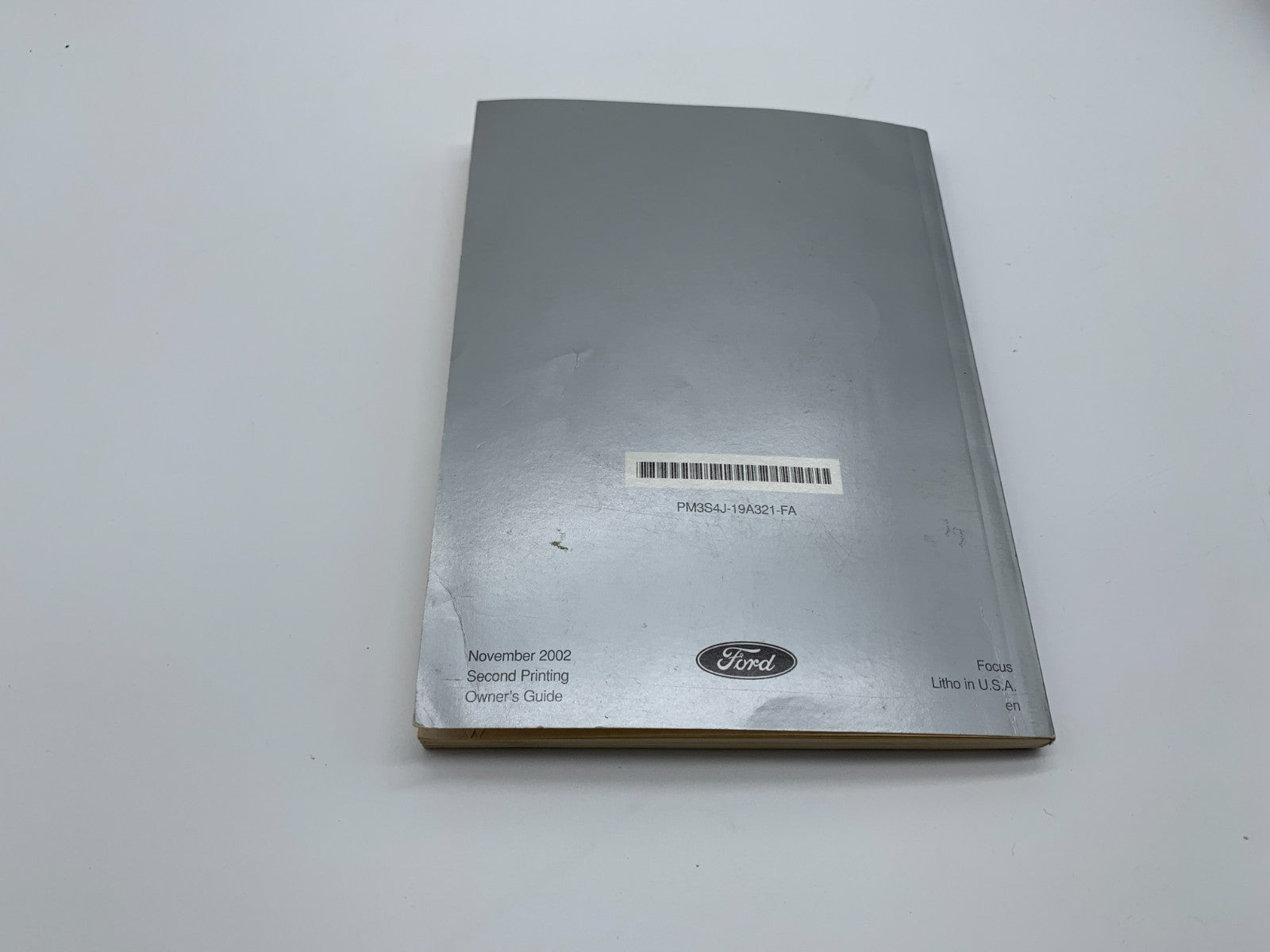 2003 Ford Focus Owners Manual Set with Case OEM B04B04071