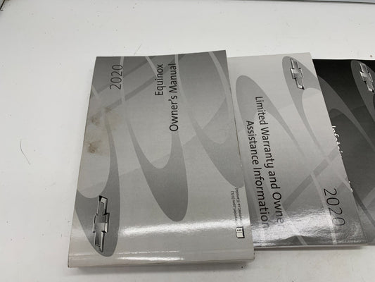 2020 Chevrolet Equinox Owners Manual Set OEM E03B41033