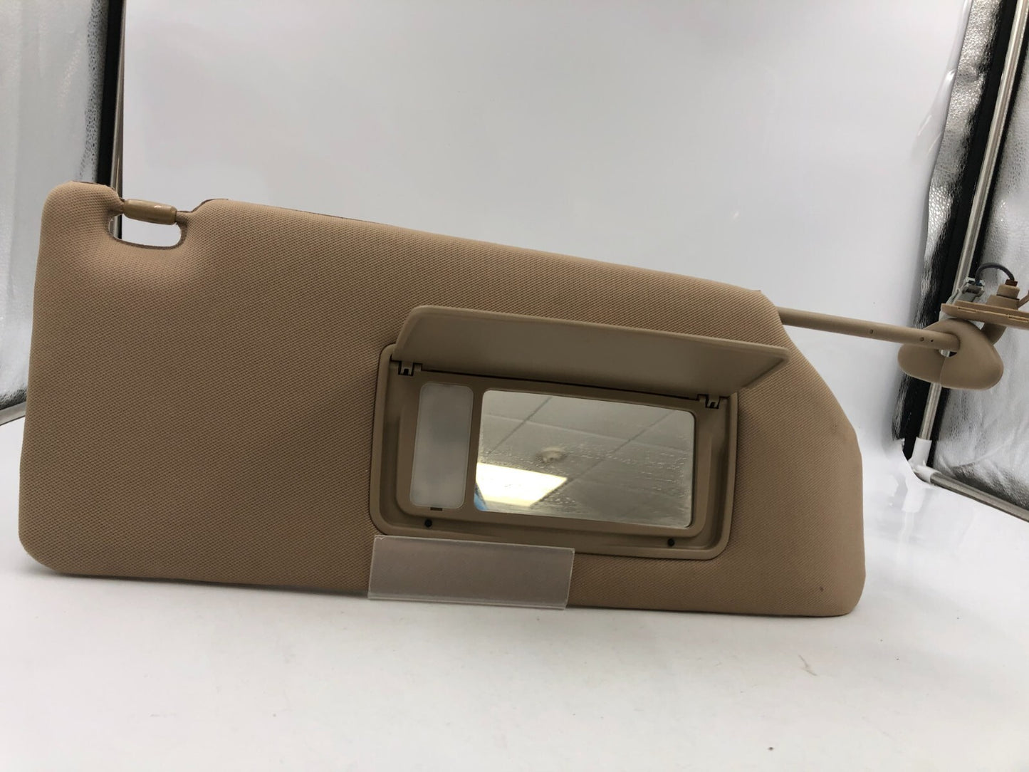 2006-2010 Honda Odyssey Passenger Sun Visor Tan Illuminated OEM C03B19019