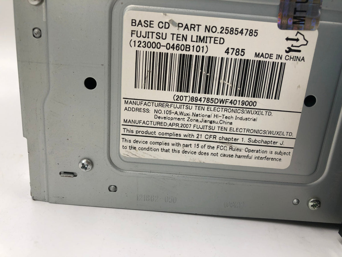 2008 Suzuki Vitara XL-7 AM FM CD Player Radio Receiver OEM C03B16053