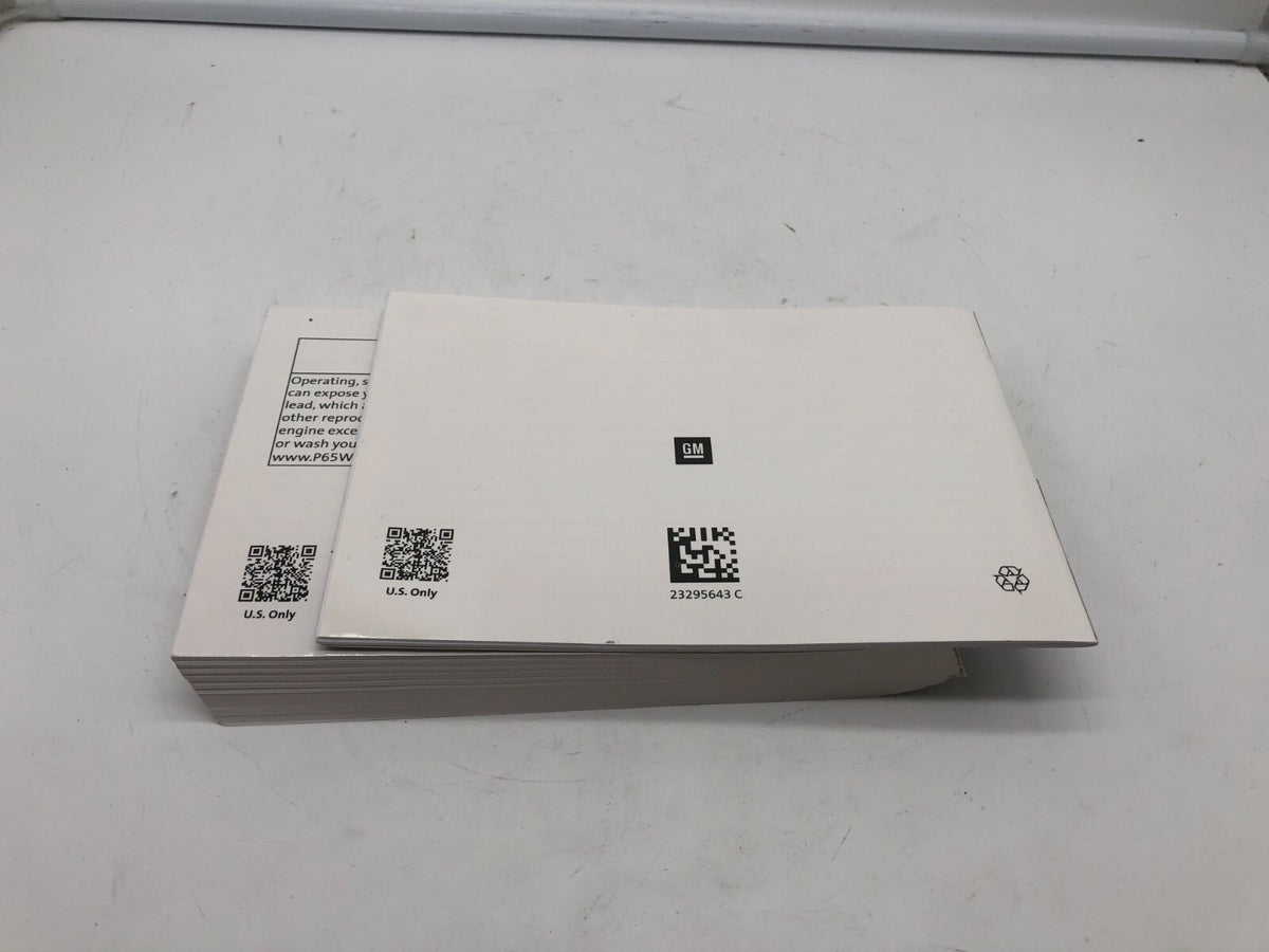 2019 Chevrolet Traverse Owners Manual Set OEM D02B01059