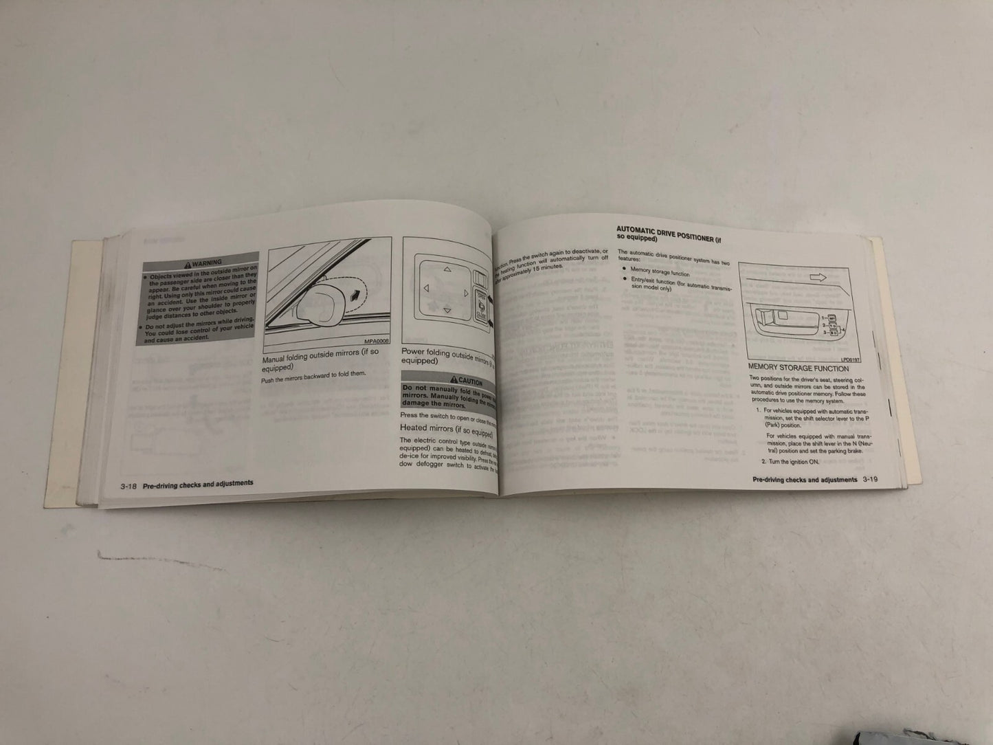 2004 Nissan Maxima Owners Manual OEM