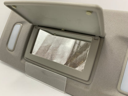 2010-2017 Chevrolet Equinox Passenger Sun Visor Gray Illuminated OEM B01B02043