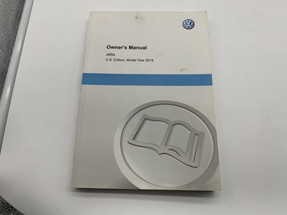 2015 Volkswagen Jetta Owners Manual Set with Case OEM C01B50015