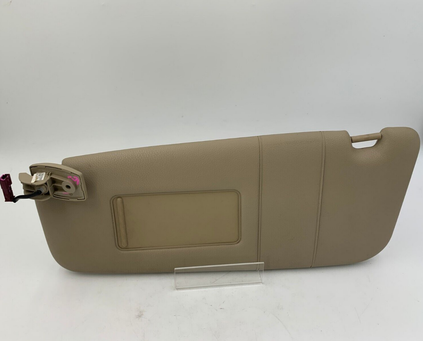 2008-2010 BMW 528i Driver Sun Visor Sunvisor Gray Illuminated OEM D01B70003