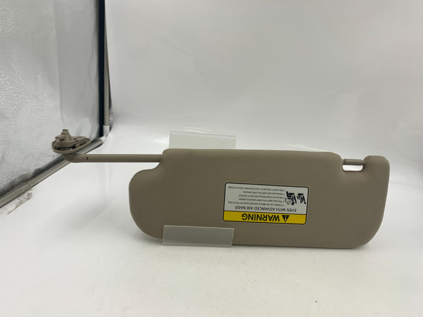 2011-2016 Kia Optima Passenger Sun Visor Tan Illuminated OEM E03B13052