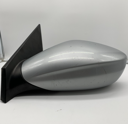 2011-2014 Hyundai Sonata Driver Side View Power Door Mirror Silver OEM B04B22037