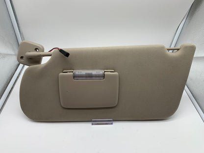 2009-2012 Ford Flex Driver Sun Visor Gray Illuminated OEM C04B23011