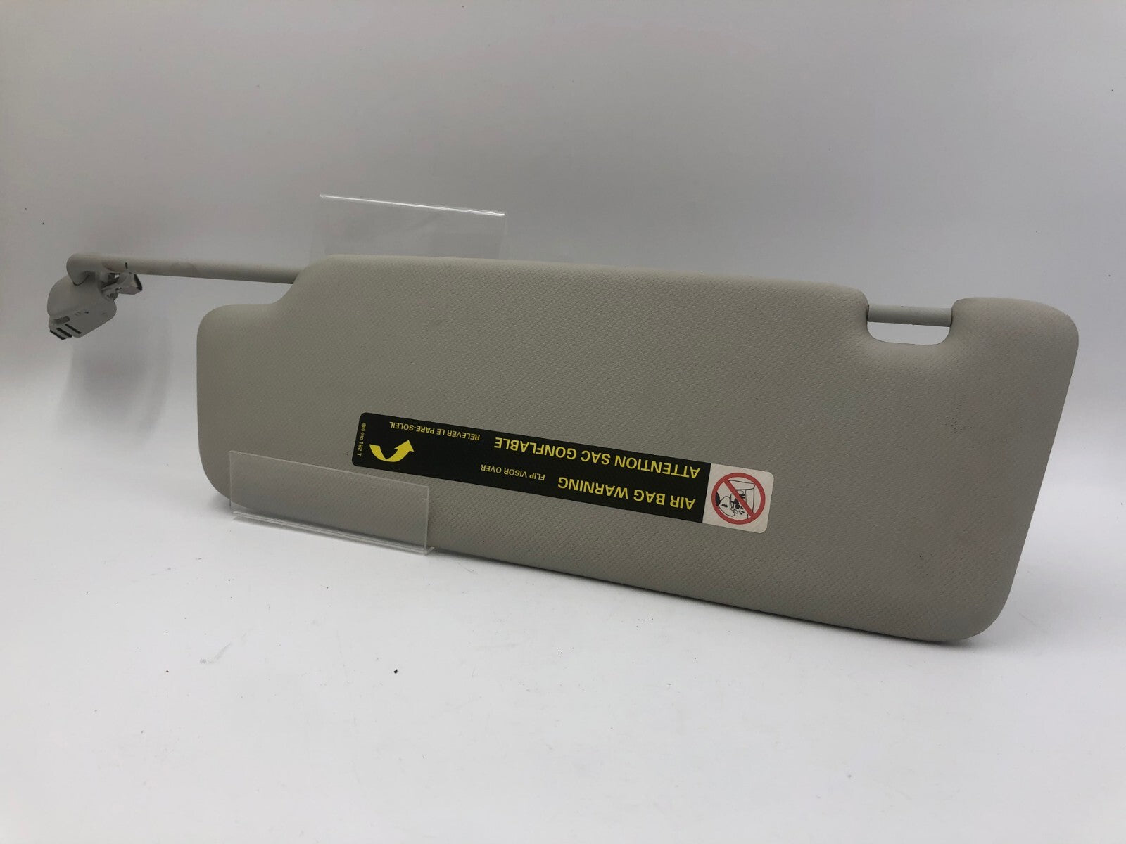2009-2012 Audi A4 Passenger Sun Visor Sunvisor Gray Illuminated OEM D01B29073
