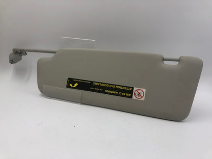 2009-2012 Audi A4 Passenger Sun Visor Sunvisor Gray Illuminated OEM D01B29073