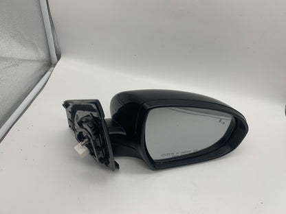 2016-2018 Hyundai Tucson Passenger Side View Power Door Mirror Black BSA OEM