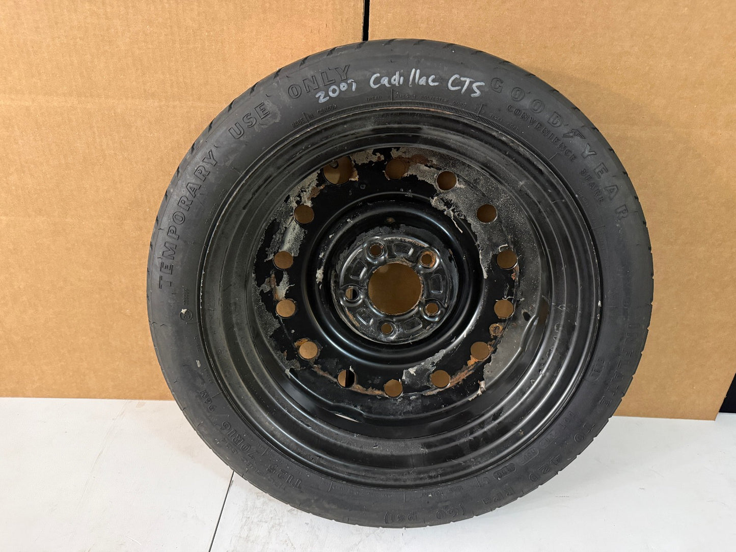 2003-2007 Cadillac CTS Spare Tire 16" Compact Donut T125/70R16
