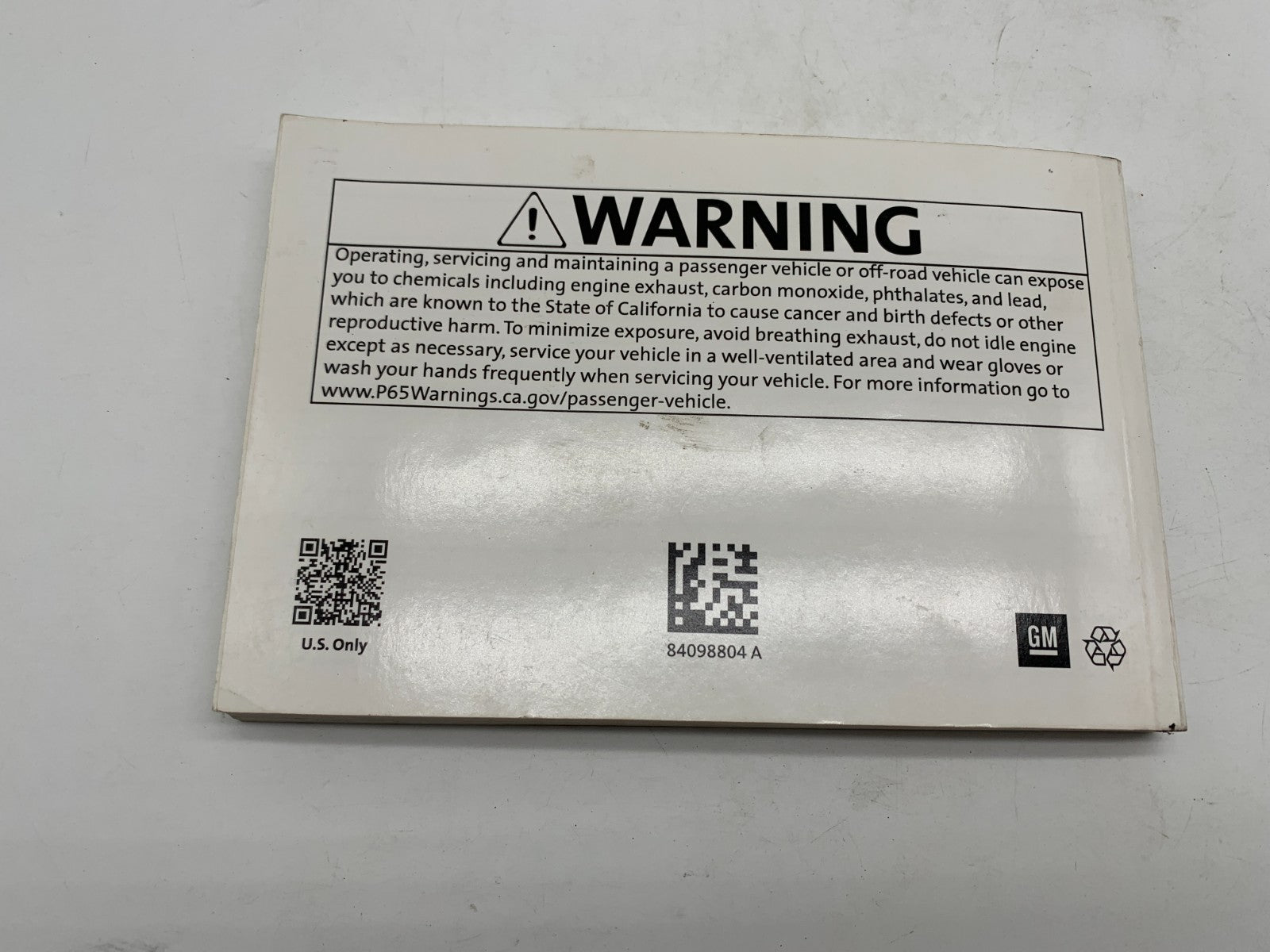 2018 Buick Encore Owners Manual Set OEM B04B24008