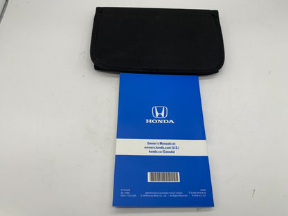2020 Honda Accord Sedan Owners Manual Set with Case OEM A03B15004