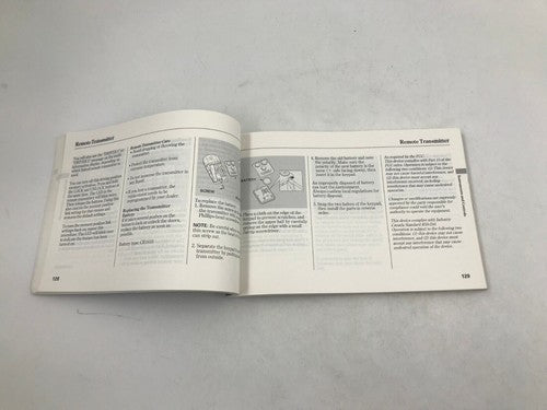 2010 Acura TSX Owners Manual OEM R01B18010